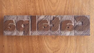 Brazilian wood typography. Bringing wood typography back to life.